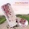 EYZUTAK Case for iPhone 17eiPhone 16e Colorful Retro Oil Painting Printed Flower Laser Glossy Pattern Cute Curly Wave Edge Exquisite Phone Cover Stylish Durable TPU Protective Case for Women Beige