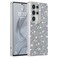 FABSPARK Case for Samsung Galaxy S23 UltraGlitter Crystal Diamond Rhinestone Sequin Shiny Bling Sparkly Glossy Luxury ElectroplatedAesthetic Cute Full Protection for Samsung Galaxy S23 UltraSilver