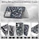 FABSPARK Case for Samsung Galaxy S25 UltraGlitter Crystal Diamond Rhinestone Sequin Shiny Bling Sparkly Glossy Luxury ElectroplatedAesthetic Cute Full Protection for Samsung Galaxy S25 UltraBlack