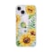 Fancy Case FancyCase for iPhone 14 Case 61inchWomen Girls Elegant Sunflower Style Pretty Floral Pattern Flexible TPU Protective Clear Case Compatible with iPhone 14 Big Sunflowers