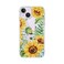 Fancy Case FancyCase for iPhone 14 Case 61inchWomen Girls Elegant Sunflower Style Pretty Floral Pattern Flexible TPU Protective Clear Case Compatible with iPhone 14 Big Sunflowers