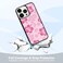FANXI Pink Hibiscus Phone Case Compatible with iPhone 13 Pro 61 Inch Shockproof Protective TPU Cute Flower Printed Phone Case Designed for iPhone 13 Pro Case for Men Girls Women