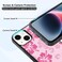 FANXI Pink Hibiscus Phone Case Compatible with iPhone 14 61 Inch Shockproof Protective TPU Cute Flower Printed Phone Case Designed for iPhone 14 Case for Men Girls Women