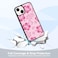 FANXI Pink Hibiscus Phone Case Compatible with iPhone 14 61 Inch Shockproof Protective TPU Cute Flower Printed Phone Case Designed for iPhone 14 Case for Men Girls Women