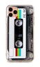 FAteamll FAteam Case for iPhone 11 Pro Max Matte Finish Heavy Duty Soft Back Cover with Reinforced Corners TPU Soft Bumper Retro Cassette Tape Case Compatible with iPhone 11 Pro Max