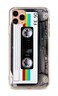 FAteamll FAteam Case for iPhone 11 Pro Max Matte Finish Heavy Duty Soft Back Cover with Reinforced Corners TPU Soft Bumper Retro Cassette Tape Case Compatible with iPhone 11 Pro Max