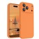 FireNova Magnetic for iPhone 17 Pro Max Case Compatible with MagSafe Integrated Silicone Camera Control Button Camera Protection AntiScratch Microfiber Lining Phone Case 69 Orange