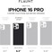 FLAUNT Flaunt Official Square Protective Case Compatible with iPhone 16 Pro Compatible with MagSafe Wireless Charging DropTested Shockproof Iridescent Satin