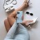 FLAUNT Flaunt Official Square Protective Case Compatible with iPhone 17 Pro Compatible with MagSafe Wireless Charging DropTested Shockproof ICY Blue Pearl