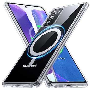 FNDMIL NO1 Magnetic for Samsung Galaxy Note 20 Case with MagSafe AntiYellowingSlim FitMilitary Grade Drop Tested Transparent Case Soft Silicone Bumper for Samsung Note 20 5G Phone CaseClear