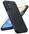 FNTCASE for Galaxy A155G Phone Case Samsung A15 5G Military Grade Drop Protection 14ft Drop Tested Screen Protector Included AntiSlip Matte Textured TPUPC Dual Layer Shockproof Cover Black