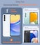 FNTCASE for Galaxy A155G Phone Case Samsung A15 5G Military Grade Drop Protection 14ft Drop Tested Screen Protector Included AntiSlip Matte Textured TPUPC Dual Layer Shockproof Cover Black