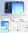 FNTCASE for Galaxy A17A16 5G Phone Case for Samsung A17 Cases Compatible with Magsafe Screen Protector Matte Translucent Military Grade Protection for Samsung A 17 A 16 4G Cover Blue
