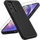 FNTCASE for Galaxy A545G Phone Case Samsung A54 5G Military Grade Drop Protection 14ft Drop Tested Screen Protector Included AntiSlip Matte Textured TPUPC Dual Layer Shockproof Cover Black
