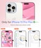 FNTCASE for iPhone 15 Pro Max Case Compatible with Magsafe Translucent Matte Cases with Full Camera Protection Screen Protector Military Grade Shockproof Protective Phone Cover Light Pink