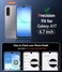 FNTCASE for Samsung Galaxy A175G Case Galaxy A16 5G Clear Case Military Grade Drop Protection Anti Yellowing Cell Phone Cover Rugged Shockproof Protective Bumper Transparent CasesClear