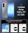 FNTCASE for Samsung Galaxy A175G Case Galaxy A16 5G Clear Case Military Grade Drop Protection Anti Yellowing Cell Phone Cover Rugged Shockproof Protective Bumper Transparent CasesClear