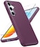 FNTCASE for Samsung Galaxy S25 Case Dual Layer Heavy Duty Cell Phone Protective Cover Shockproof Rugged with NonSlip Textured Military Drop Protection Bumper Tough 2025 62 inch Burgundy