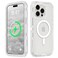 Follaroma for iPhone 15 Pro Max Case Compatible with MagSafe Heavy Duty Shockproof Protection Phone Cases AntiDrop Dual Layer Transparent Magnetic Phone Case for iPhone 15 Pro Max 67 Clear