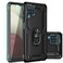 SKTGSLAMY for Galaxy A12 Casewith Screen ProtectorMilitary Grade 16ft Drop Tested Cover with Magnetic Kickstand Car Mount Protective Case for A12 Black