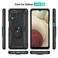 SKTGSLAMY for Galaxy A12 Casewith Screen ProtectorMilitary Grade 16ft Drop Tested Cover with Magnetic Kickstand Car Mount Protective Case for A12 Black