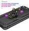 SKTGSLAMY for Galaxy A12 Casewith Screen ProtectorMilitary Grade 16ft Drop Tested Cover with Magnetic Kickstand Car Mount Protective Case for A12 Black