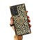Annyojo for Galaxy A52 Case A52 Samsung Phone Case for Women Leopard Luxury Golden Glitter Silicone Bumper Shockproof Protective Back Cover Soft TPU Case for Samsung Galaxy A4