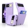 VVUPIC for Galaxy Z Flip 3 Case Cover Card Slot Slim Hard Rugged TPU Edge Protective Case Z POP