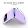 VVUPIC for Galaxy Z Flip 3 Case Cover Card Slot Slim Hard Rugged TPU Edge Protective Case Z POP