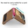 VVUPIC for Galaxy Z Flip 3 Case Cover Clear Card Slot Slim Hard Rugged TPU Edge Protective Case Z POP