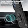 PUSHIMEI for Motorola Moto G Play 2024 Case with Slide Camera Cover HD Screen Protector Military Grade Drop Tested Magnetic Ring Holder Kickstand Protective Phone Case for Moto G Play 4G 2024 Black
