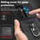PUSHIMEI for Samsung Galaxy S25 Case with Slide Camera Cover HD Screen Protector 15ft Military Grade Drop Tested Magnetic Ring Holder Kickstand Protective Phone Case for Galaxy S25 2025 62 inch Black