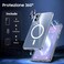 FATUOQIA for Samsung Galaxy S25 Edge Case ClearMagnetic S25 Edge Case with Screen Protector Camera Protector Compatible with MagSafe Shockproof TPU Cover for Galaxy S 25 Edge Phone CasesTransparent