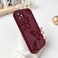 FUXICASE for iPhone 11 Case Creative Butterfly Pattern Design for Girl Women Soft Silicone Shockproof AntiScratch Protection Phone Cover for iPhone 11 Burgundy Red Butterfly