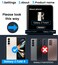 GBEE for Samsung Galaxy Z Fold 4 Case with Card Holder Kickstand Hinge Protection Slide Camera Cover Builtin Screen Protector Rugged Phone Case for Galaxy Z Fold 4 2022 Black