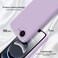 GiiYoon Silicone Case Compatible with iPhone 16e Full Body Silky Soft Touch Phone Case with Camera Protection Shockproof Cover with Microfiber Lining Purple