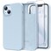 GONEZ Magnetic for iPhone 13 Case iPhone 14 Case Compatible with MagSafe AntiScratch Microfiber Lining Screen Protector Shockproof Slim Phone Silicone Cover 61 inch Blue