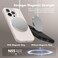 GONEZ Magnetic for iPhone 15 Pro Case Compatible with MagSafe AntiScratch Microfiber Lining Screen Protector Shockproof Slim Phone Silicone Cover 61 inch Stone