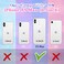Goocrux 3in1 Case for Apple iPhone Xs Max Butterfly Glitter Handmade Sequin Sparkle Pretty for Women Girls Clear Design Crystal Pearl Sparkly Cute Girly Phone CasesChainScreen Protector