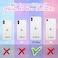 Goocrux 3in1 Case for Apple iPhone Xs Max Butterfly Glitter Handmade Sequin Sparkle Pretty for Women Girls Clear Design Crystal Pearl Sparkly Cute Girly Phone CasesChainScreen Protector