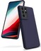 GOOSPERY Liquid Silicone Compatible with Samsung Galaxy S21 Ultra Case SilkySoft Touch Full Body Protection Shockproof Cover Case with Soft Microfiber LiningNavy
