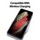 GOOSPERY Liquid Silicone Compatible with Samsung Galaxy S21 Ultra Case SilkySoft Touch Full Body Protection Shockproof Cover Case with Soft Microfiber LiningNavy