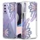 GREATRULY Floral Clear Case for Galaxy S21 FE 5G for WomenGirlsPretty Phone Cover for Samsung Galaxy S21 FEFlower Design Slim Soft Transparent Drop Proof TPU Protective Silicone Bumper ShellFL31