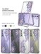 GREATRULY Floral Clear Case for Galaxy S21 FE 5G for WomenGirlsPretty Phone Cover for Samsung Galaxy S21 FEFlower Design Slim Soft Transparent Drop Proof TPU Protective Silicone Bumper ShellFL31
