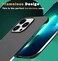 GRECAZO Slim Borderless for iPhone 13 Pro Max Phone Case 672021 UltraThin Lightweight Frameless Matte Hard PC Cover Case with Pull Ring Shockproof Non Slip RopeSuppor Wireless ChargingBlack