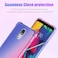 Gufuwo Case for LG Stylo 5 L722DLfor LG Stylo 5Stylo 5VStylo 5X Cute Case Gradient Slim Anti Scratch Soft Clear TPU Phone Case Cover Shockproof Case for LG Stylo 5 BluePink