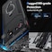 HikerClub Case for ROG Phone 7 and ROG 7 Pro 2023 with Stand Compatible with Air Trigger Built in Camera Protectors and Dust Plugs Invisible Kickstand Shockproof Phone Cover