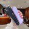 HJWKJUS Compatible with iPhone 66s CaseLove Heart Pattern Design Soft TPU Shockproof Protective Case Bling Sparkly Glitter Cover for iPhone 66sPurple