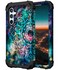 Hocase for Galaxy A54 5G Case Heavy Duty Shockproof Protection Soft Silicone Rubber BumperHard Plastic Hybrid Protective Case for Samsung Galaxy A54 5G 67 Display 2023 Mandala in Galaxy