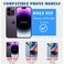 HYUEKOKO Compatible with iPhone 14 Pro Max 67 Inch Case with Magsafe Plating Heart Glitter Magnetic Case for Women Girl TPU Camera Protection Back Cover for iPhone 14 Pro Max Purple